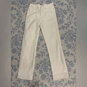 Women's White Mica  trouser Jeans